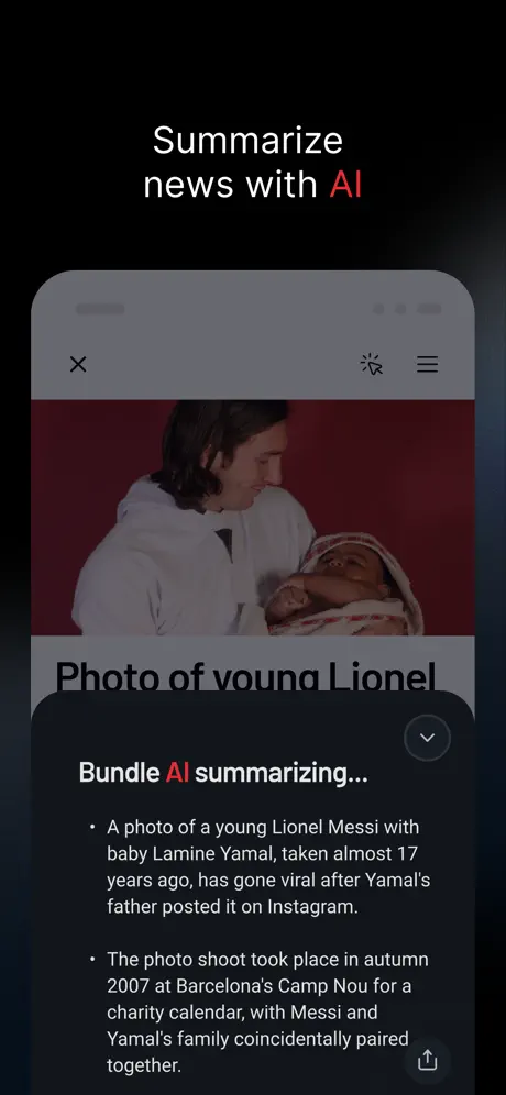 Bundle News feed