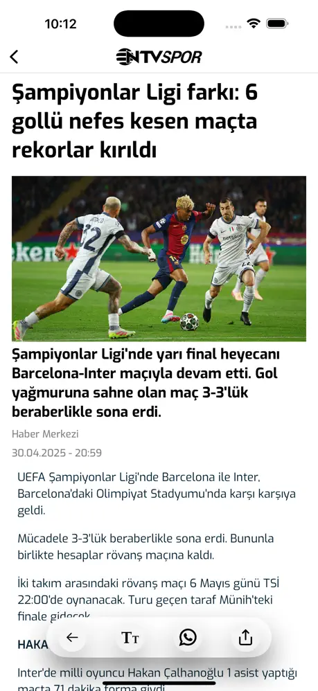 NTVSpor league table