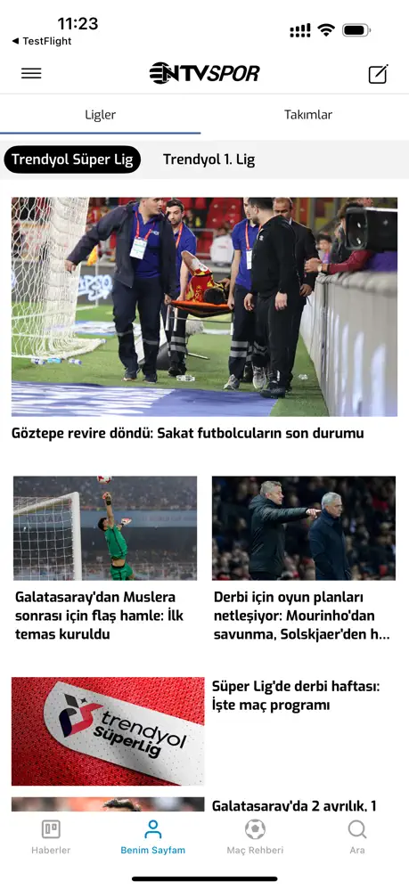 NTVSpor news